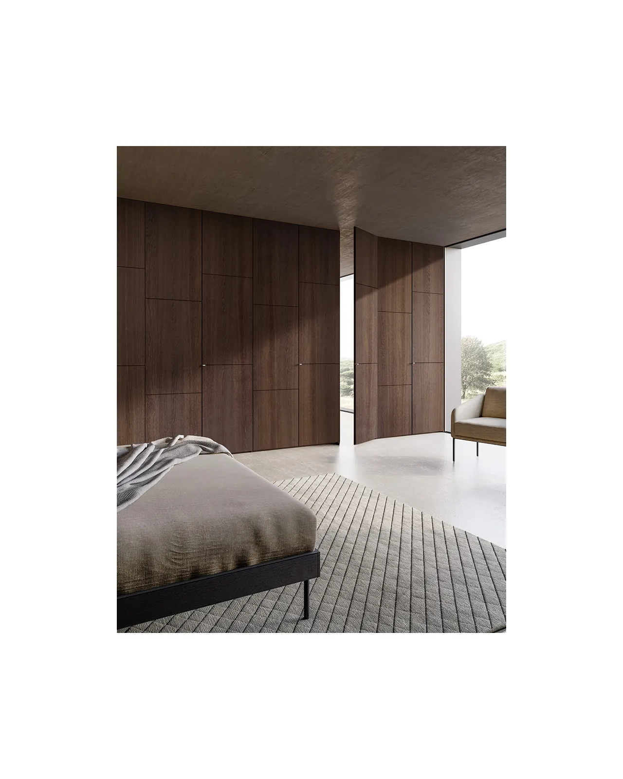 Boiserie wardrobe by Dall'Agnese, in an interior setting, photo 6 of 6