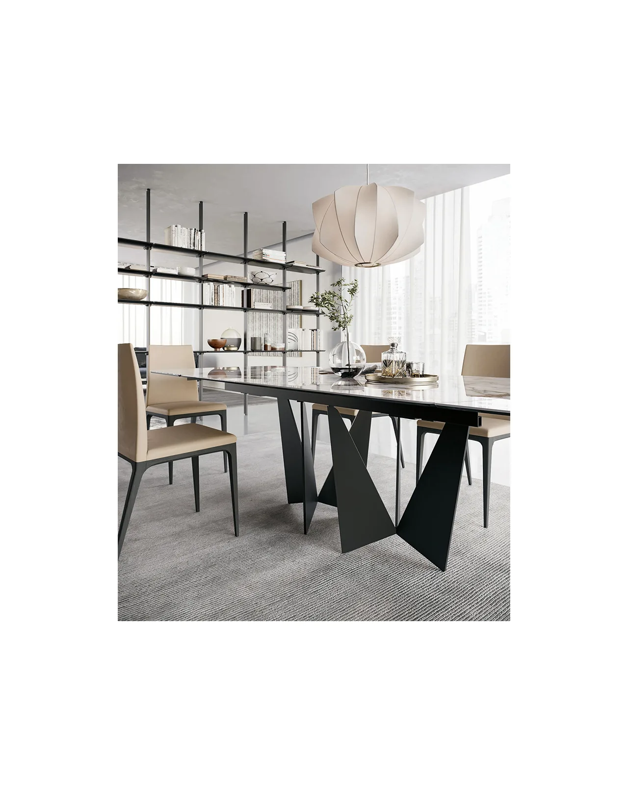 Eiffel dining table by Dall'Agnese, in an interior setting, photo 7 of 7