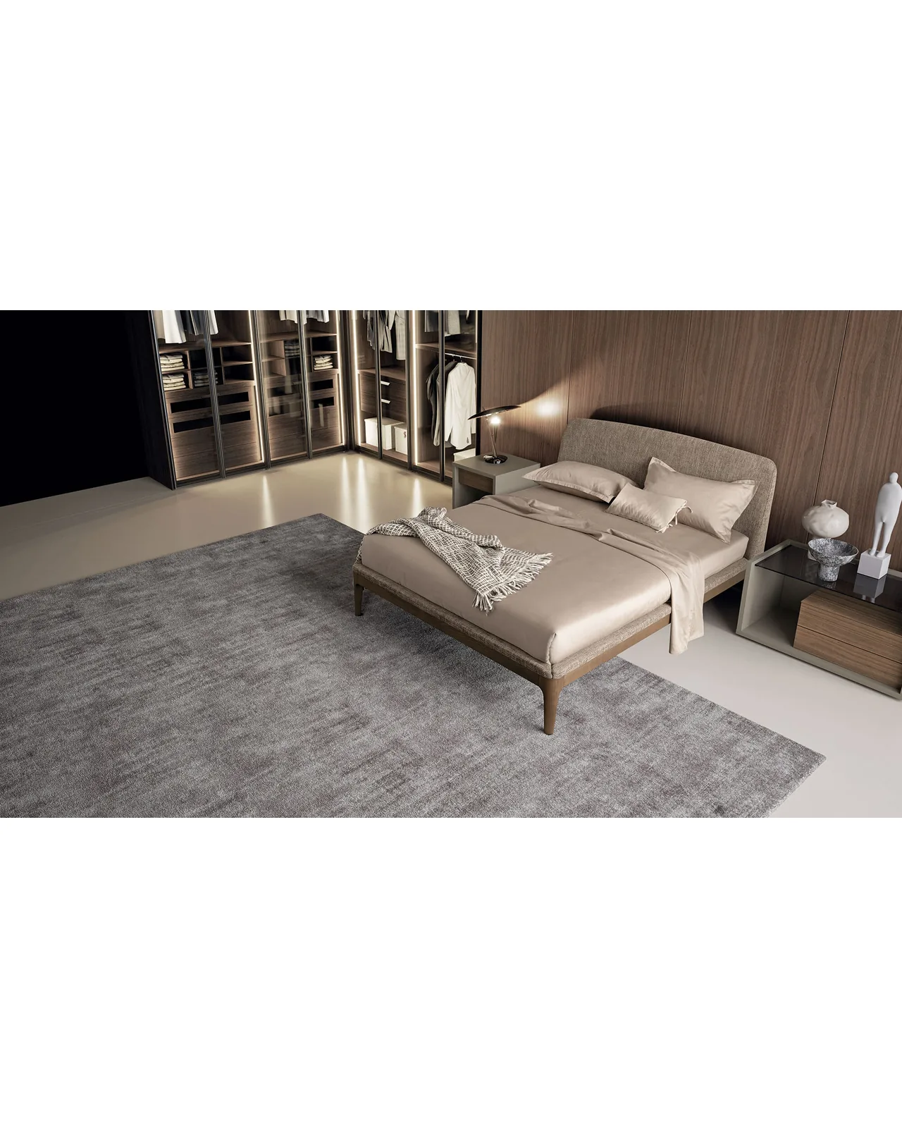 Letto Elegance di Dall'Agnese, in un ambiente arredato, foto 3 di 5, catalogo Nobili Design