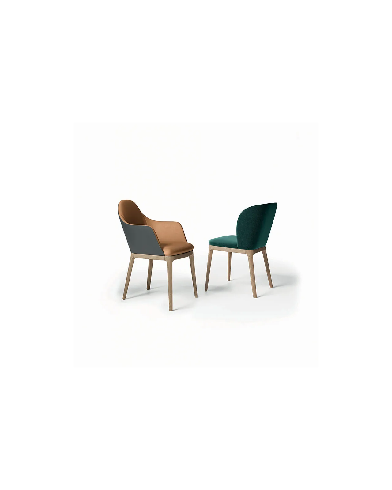 Gulp dining chair by Dall'Agnese, studio view, photo 1 of 7, Nobili Design catalog