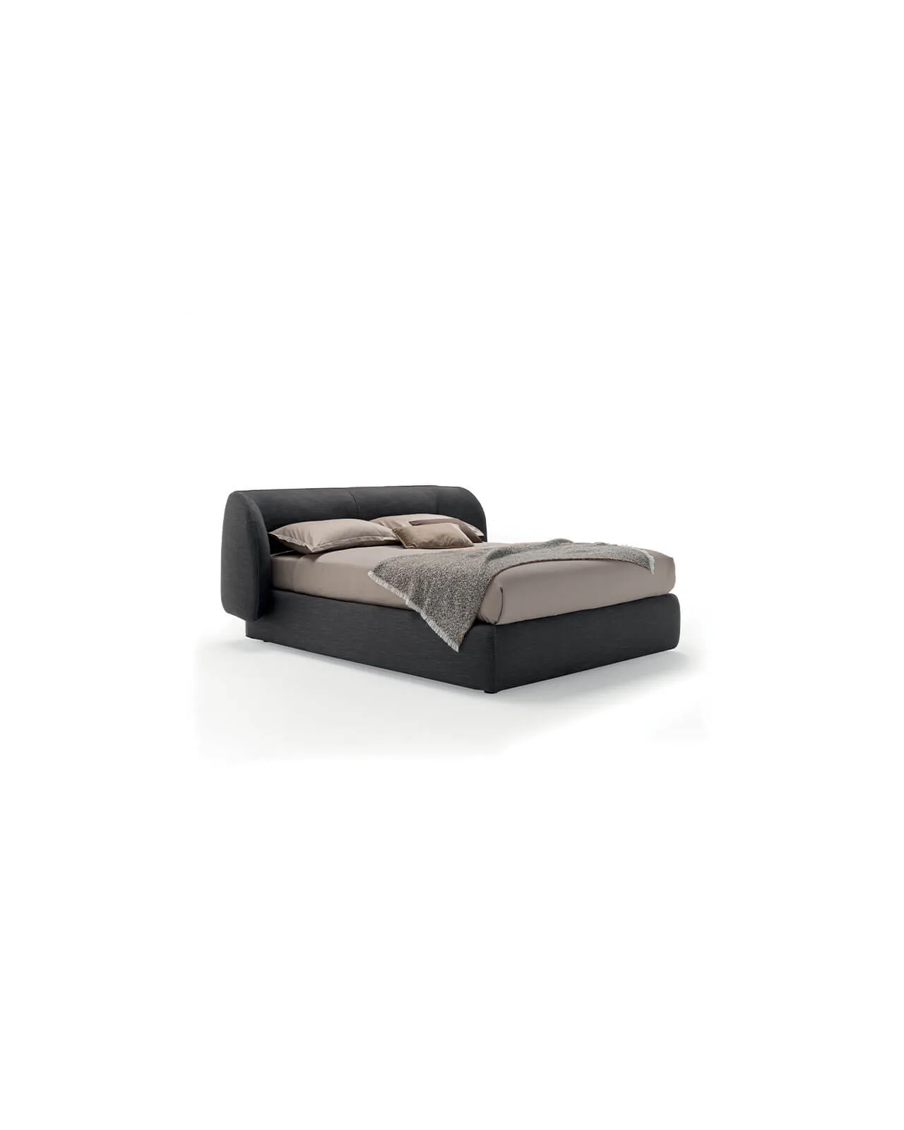 Letto Inemuri di Dall'Agnese, vista in studio, foto 2 di 5, catalogo Nobili Design