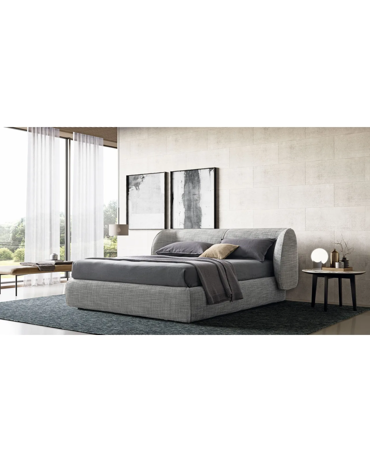 Letto Inemuri di Dall'Agnese, in ambiente, foto 3 di 5, catalogo Nobili Design