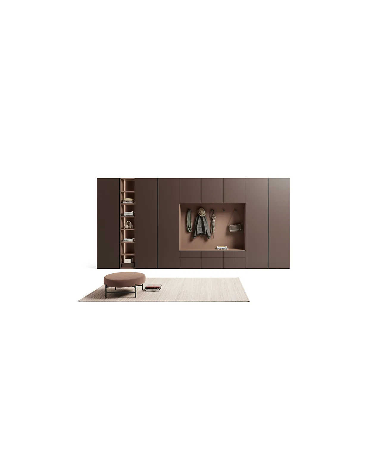 Nodo wardrobe by Dall'Agnese, studio view, photo 1 of 6, Nobili Design catalog