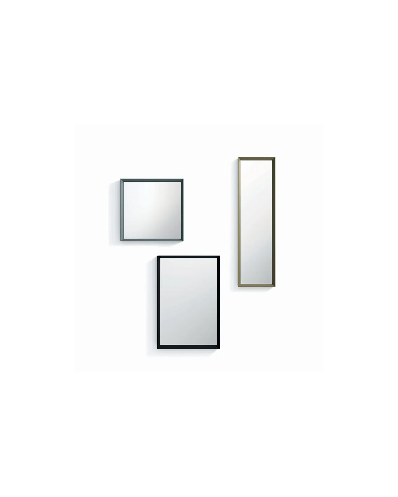 Specchio Slash di Dall'Agnese, vista in studio, foto 1 di 4, catalogo Nobili Design