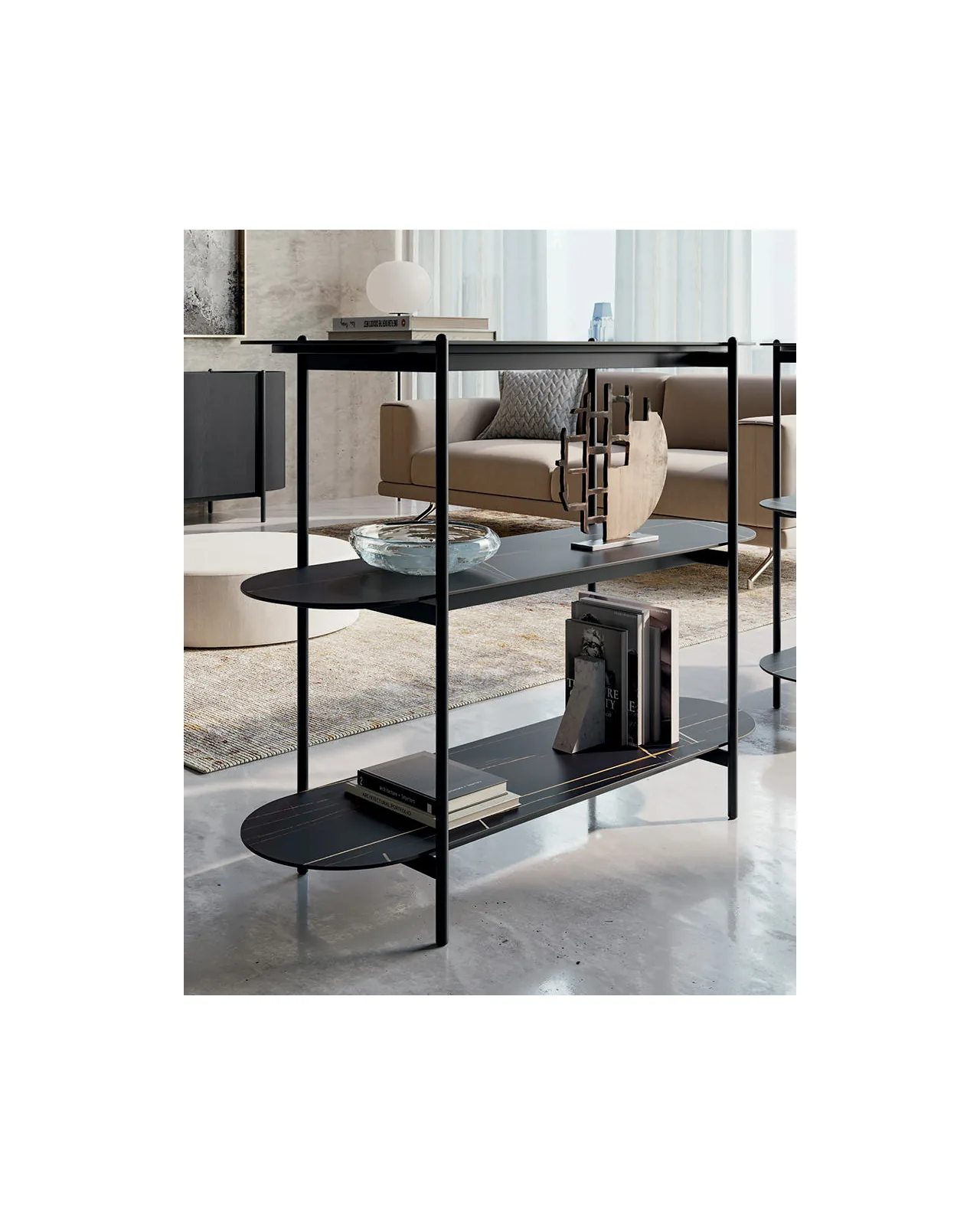 Supernova bookcase by Dall'Agnese, in an interior setting, photo 5 of 5