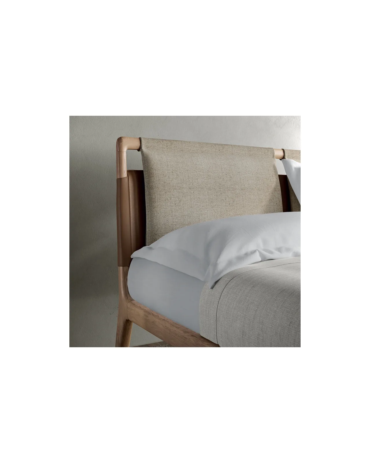 Tepu bed by Dall'Agnese, in an interior setting, photo 4 of 5, Nobili Design catalog
