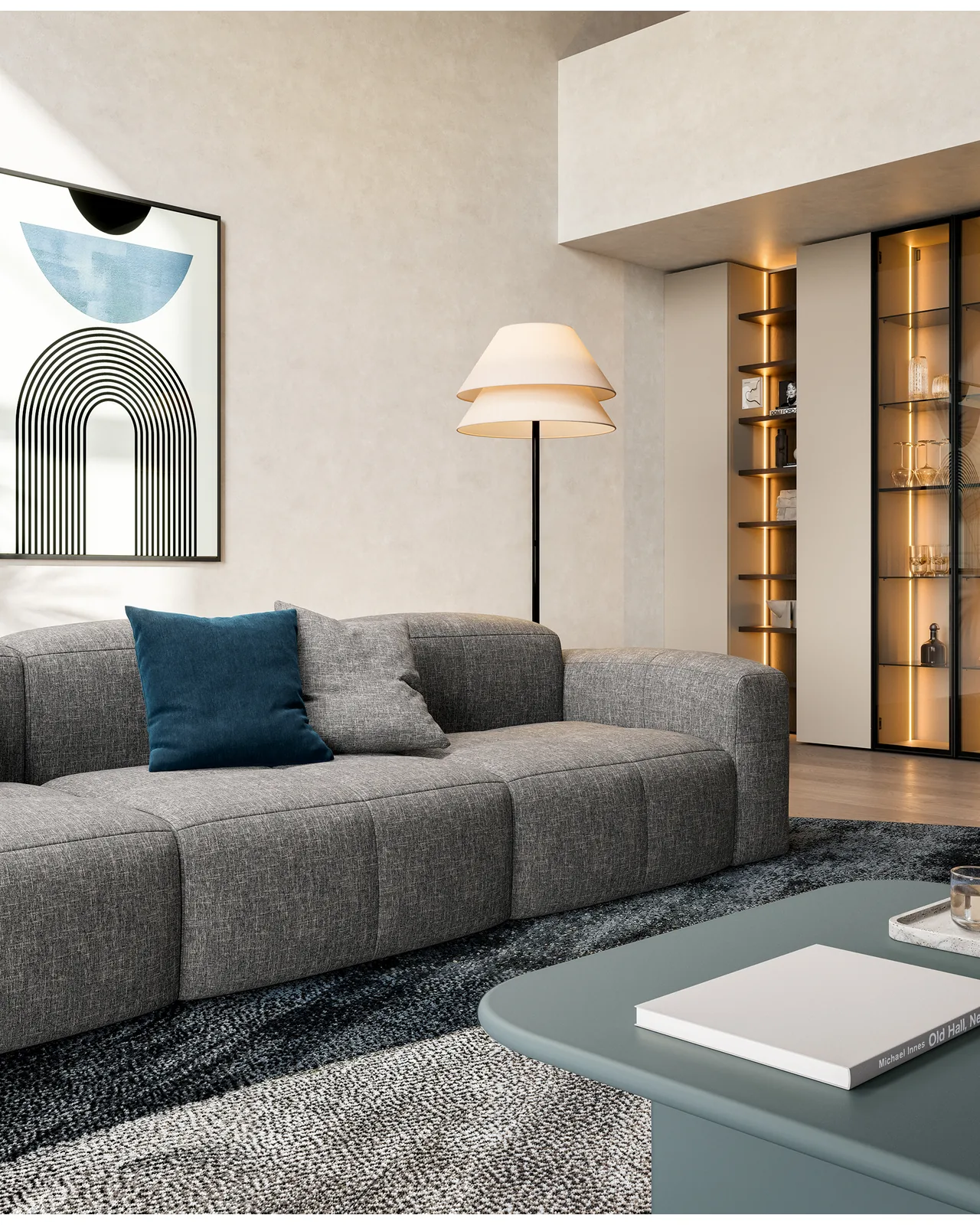 Trama sofa by Dall'Agnese, in an interior setting, photo 4 of 4, Nobili Design catalog