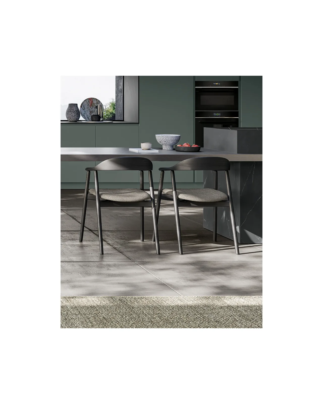 Wolly dining chair by Dall'Agnese, in an interior setting, photo 4 of 4