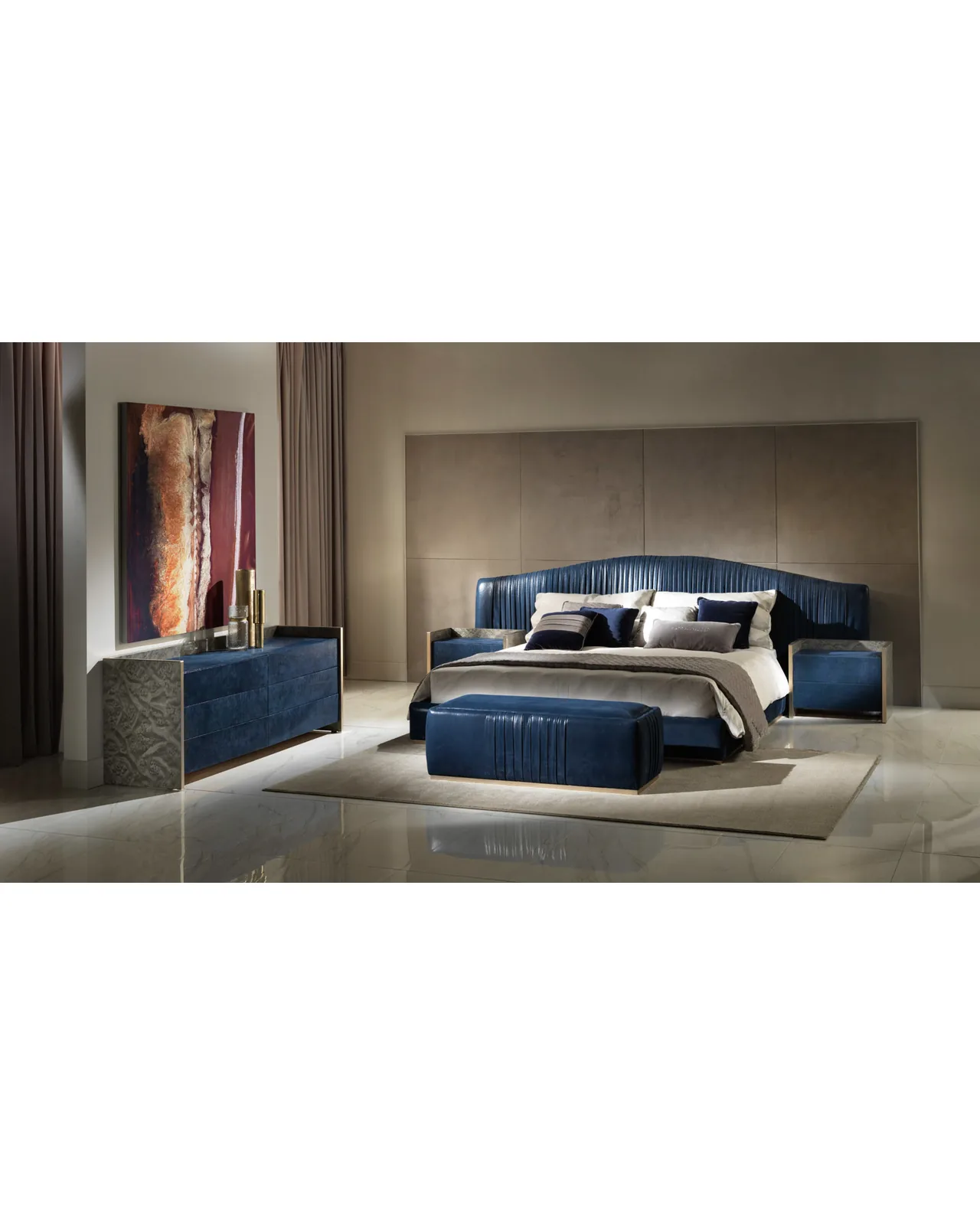 Letto Licena di Epoque, in camera da letto, foto 1 di 3, catalogo Nobili Design