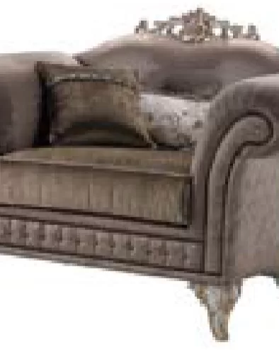 Gran Guardia Loveseat with 2 Cushions by Francesco Pasi, Venetian carved furniture for the living room