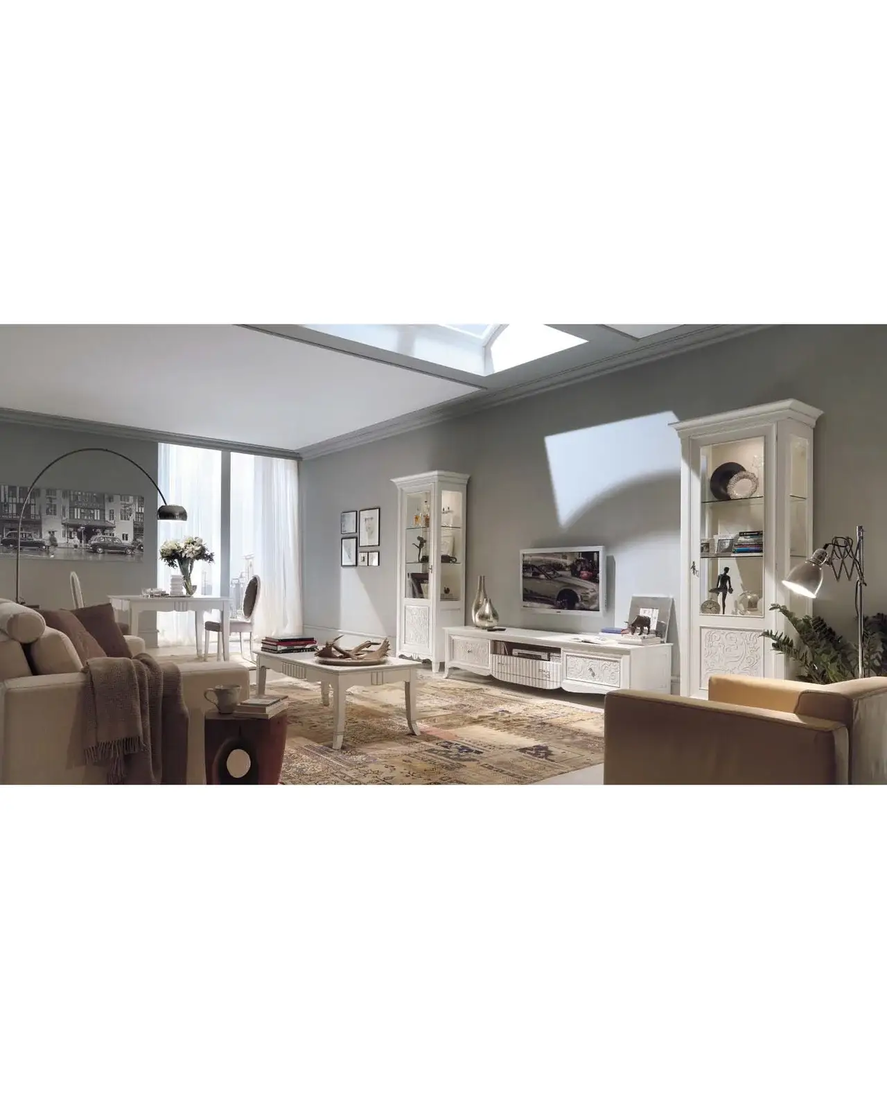 New Deco Rectangular Coffee Table – Francesco Pasi New Decò, in a living room setting