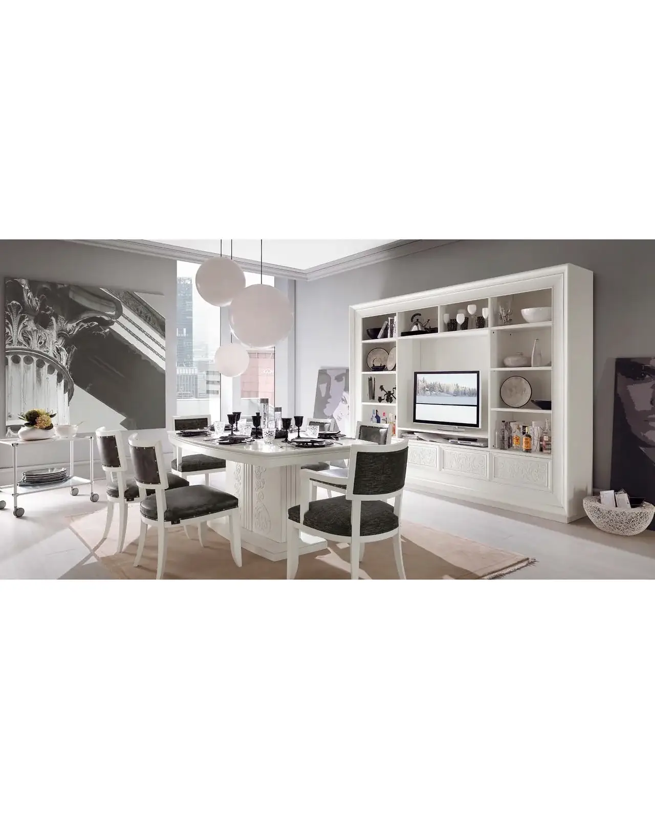 New Deco Open Wall Unit – Francesco Pasi New Decò, additional living room view 2