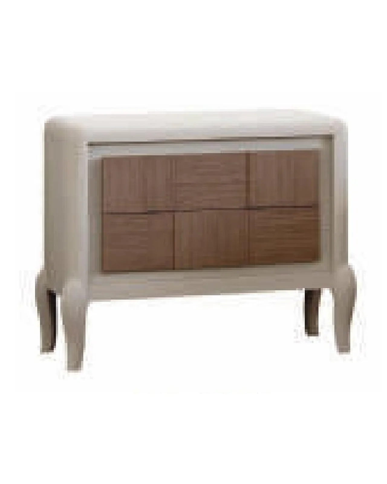 Ocean Nightstand, Natural oak facade, Smooth legs by Francesco Pasi, Italian furniture manufacturer for the bedroom