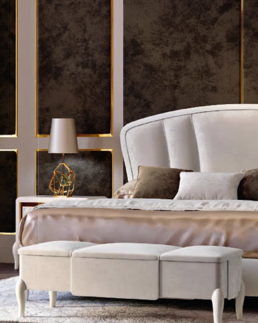 Ocean Bench, Smooth legs by Francesco Pasi, in an interior setting, photo 1 of 1