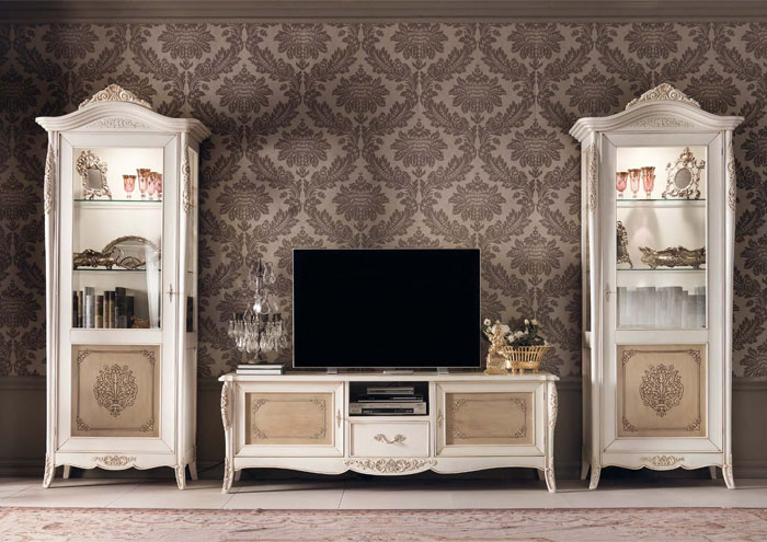 Classic living room furniture made of wood Gran Guardia 4