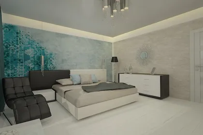 Contemporary style interior design project for a home 