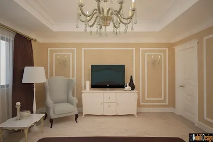 Classic home interior design concept in Monaco