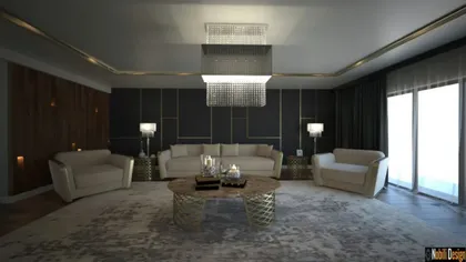 Interior design for a modern home in Monaco