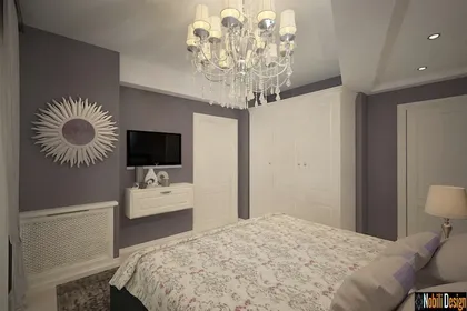 Interior design for a modern apartment in Marseille