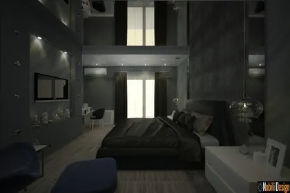Interior design concept for a modern apartment in Marseille