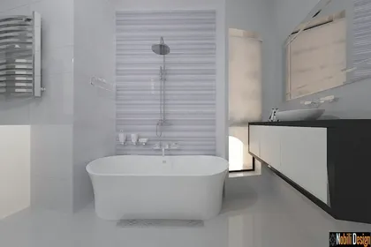Interior design concept for a modern apartment in Manchester