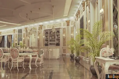 Interior design for a luxury restaurant in Liverpool