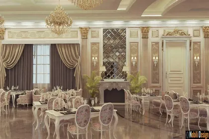 Interior design for a luxury restaurant in Liverpool