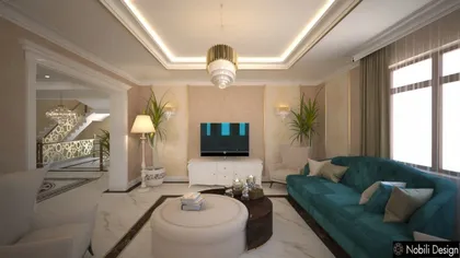 Interior design for the classic style house