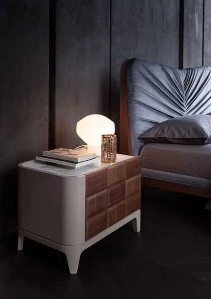 Comodino moderno Dama per camera da letto