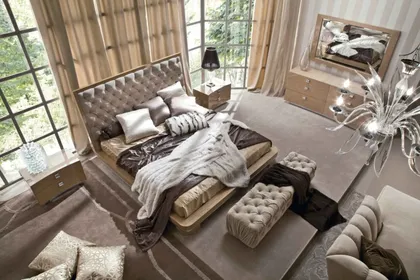 Sunrise modern bedroom, italian design furniture