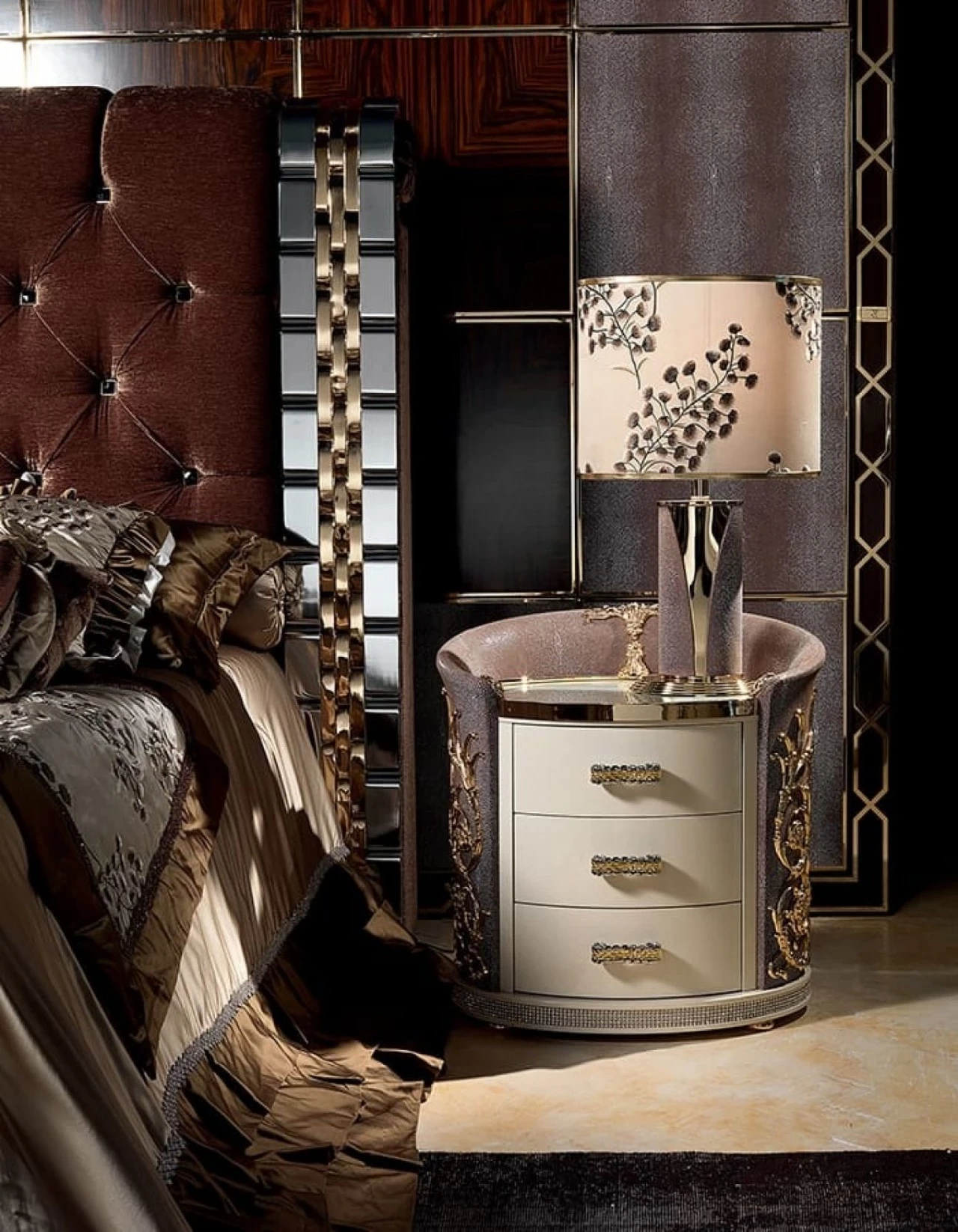 Lilium Bedroom Furniture Set, luxury bedroom furniture, sizes adapted where the maker allows