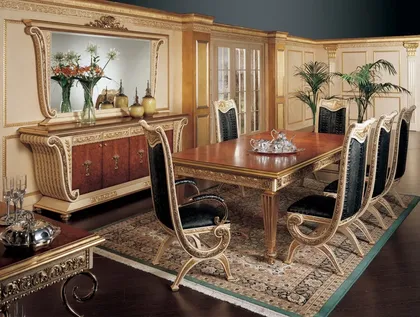 Symphony Dining Room Collection Italian Furniture, luxury furniture