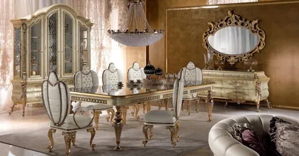 Collezione Aida per la sala da pranzo, mobili di alta gamma