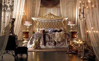 Collezione Charme per camera da letto di lusso, arredamento di lusso