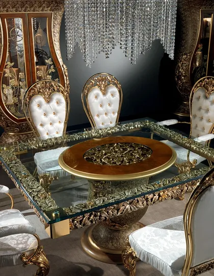 Luxury Dining Room Furniture Charme Collection, luxury classic furniture