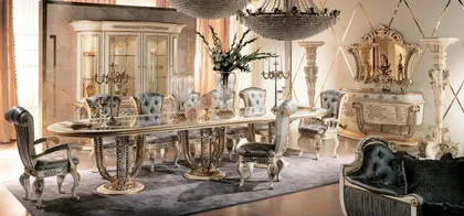 Essence Classic Dining Room Collection, luxury classic furniture