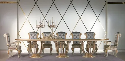 Essence Classic Dining Room Collection, classic italian furniture