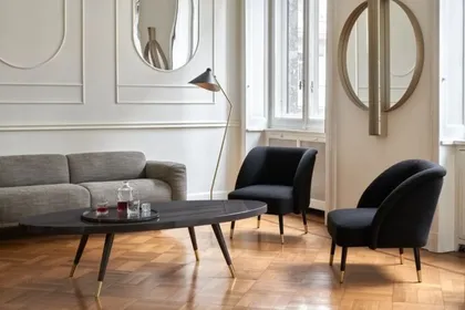 PAULINE armchair, Italian living room furniture