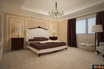 Interior design luxury classical luxury villa in Gent, Belgium.
