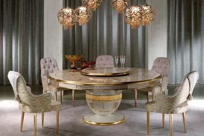 Italian Luxury Furniture Aqva Dining Room