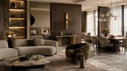 Luxury Interior Design Concept with Premium Furniture and Refined Decor